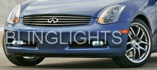 Infiniti G35 Sedan Coupe Xenon Foglamps Foglights Driving Fog Lamps Lights Drivinglights Kit