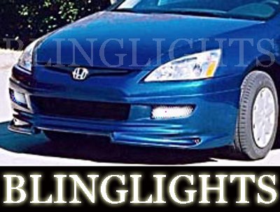 2003-2007 HONDA ACCORD RAZZI BODY KIT FOG LIGHTS DRIVING LAMPS LIGHT LAMP KIT 2004 2005 2006