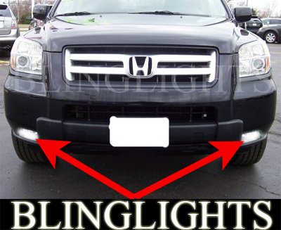 2006 2007 2008 Honda Pilot Xenon Fog Lamps Driving Lights Foglamps Foglights drivinglights kit