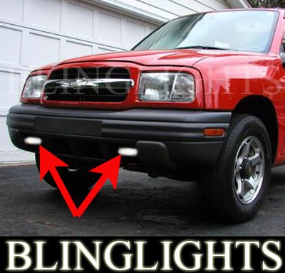 1999-2004 CHEVY TRACKER FOG LIGHTS DRIVING LAMPS LIGHT LAMP KIT base lt zr2 2000 2001 2002 2003