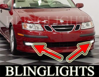 2005 2006 2007 SAAB 9-3 AERO XENON FOG LIGHTS DRIVING LAMPS LIGHT LAMP KIT