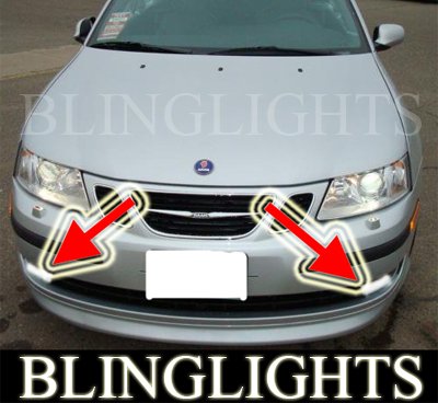 2003-2007 SAAB 9-3 ARC 2.0T XENON FOG LIGHTS DRIVING LAMPS LIGHT LAMP KIT 2004 2005 2006