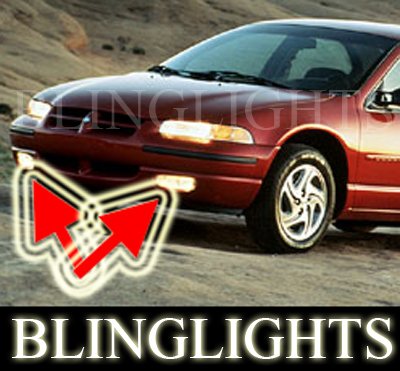1995-2000 DODGE STRATUS ES XENON FOG LIGHTS DRIVING LAMPS LIGHT LAMP KIT 1996 1997 1998 1999