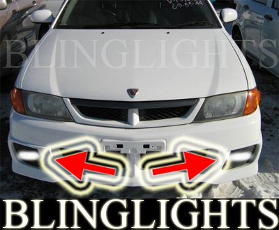 Y11 Nissan Wingroad Square Fog Lamps Driving Lights Kit foglamps foglights drivinglights