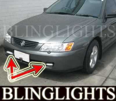 2002 2003 HOLDEN COMMODORE VY FOG LIGHTS DRIVING LAMPS LIGHT LAMP KIT 02 03