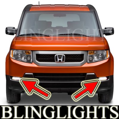 2009 2010 2011 Honda Element Xenon Foglamps Foglights Kit EX LX Driving Lights