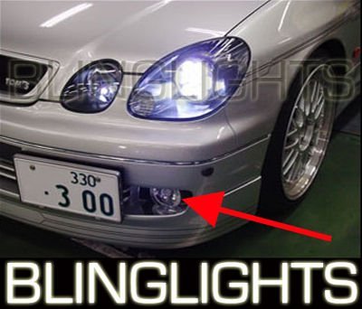 1998 1999 2000 2001 2002 2003 2004 2005 Lexus GS Halo Fog Lamps Angel Eye Lights GS300 GS400 GS430
