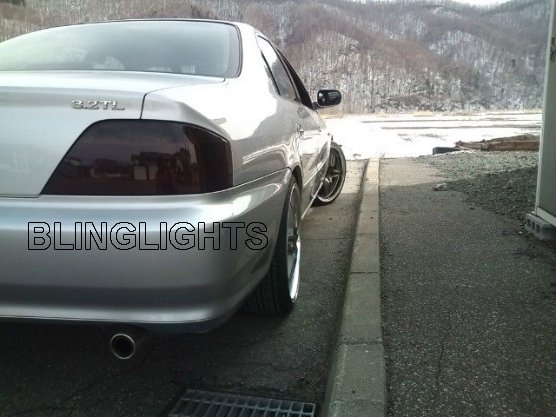 1999-2003 Acura TL Tinted Smoked Taillights Taillamps Film Overlays Protection