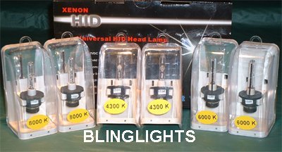 Toyota Prius Replacement OEM HID Head Lamp Light Bulbs Set Pair