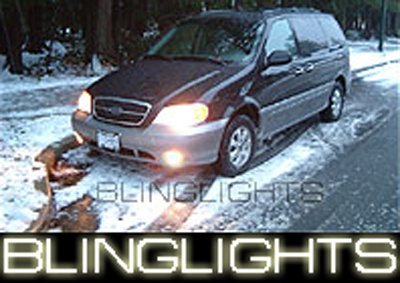 1999-2005 KIA CARNIVAL ANGEL EYE DRIVING LIGHTS HALO LAMPS LIGHT LAMP KIT 2000 2001 2002 2003 2004