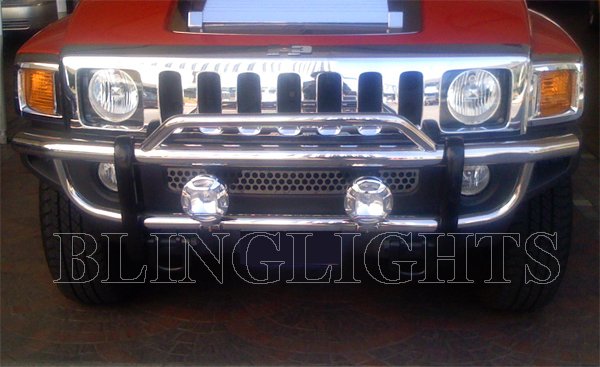 Hummer H2 Lamp Bar Auxilliary Off Road Driving Lights Kit