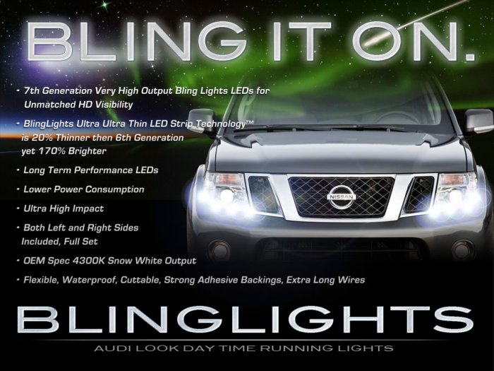 What are the nissan navara d40 driving lights #6