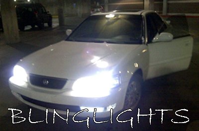 1995 1996 1997 1998 ACURA TL White Bulbs for Headlamps Headlights Head Lamps Lights