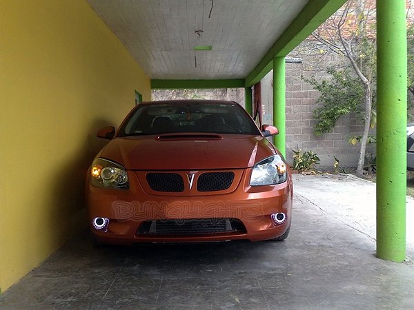 2005 2006 2007 2008 2009 2010 Pontiac G5 Halo Angel Eye Foglamps Foglights Driving Fog Lamps Lights