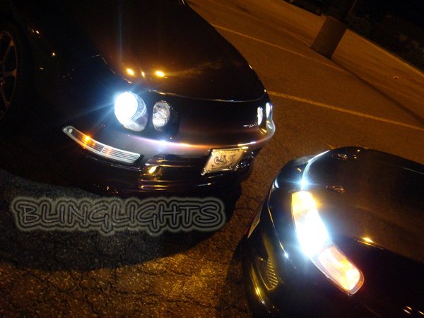 Acura Integra Bright White Headlamps Headlights Head Lamps Lights Replacement Light Bulbs