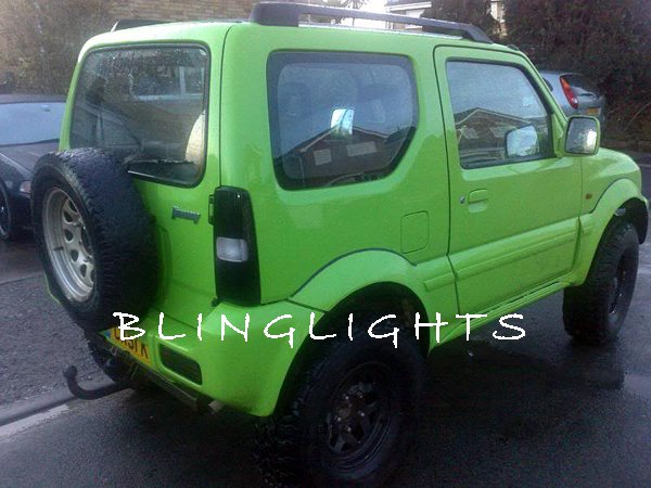 Suzuki Jimny Murdered Out Taillamp Tinted Overlays Taillight Film