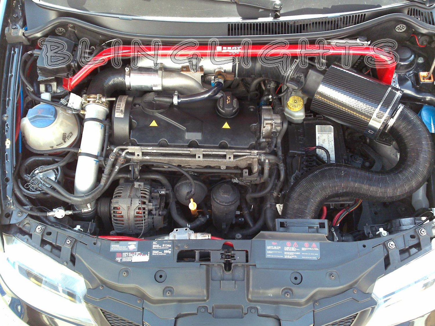 Seat I4 TDI Engine Cold Air Motor Intake Ibiza Leon Altea Exeo Toledo Alhambra León 1.6 1.9 2.0 L
