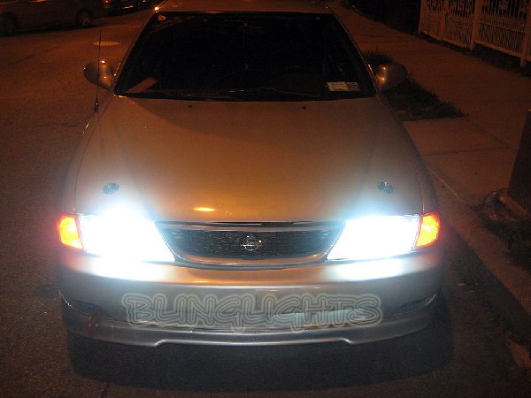 1999 Nissan sentra headlight glass #2