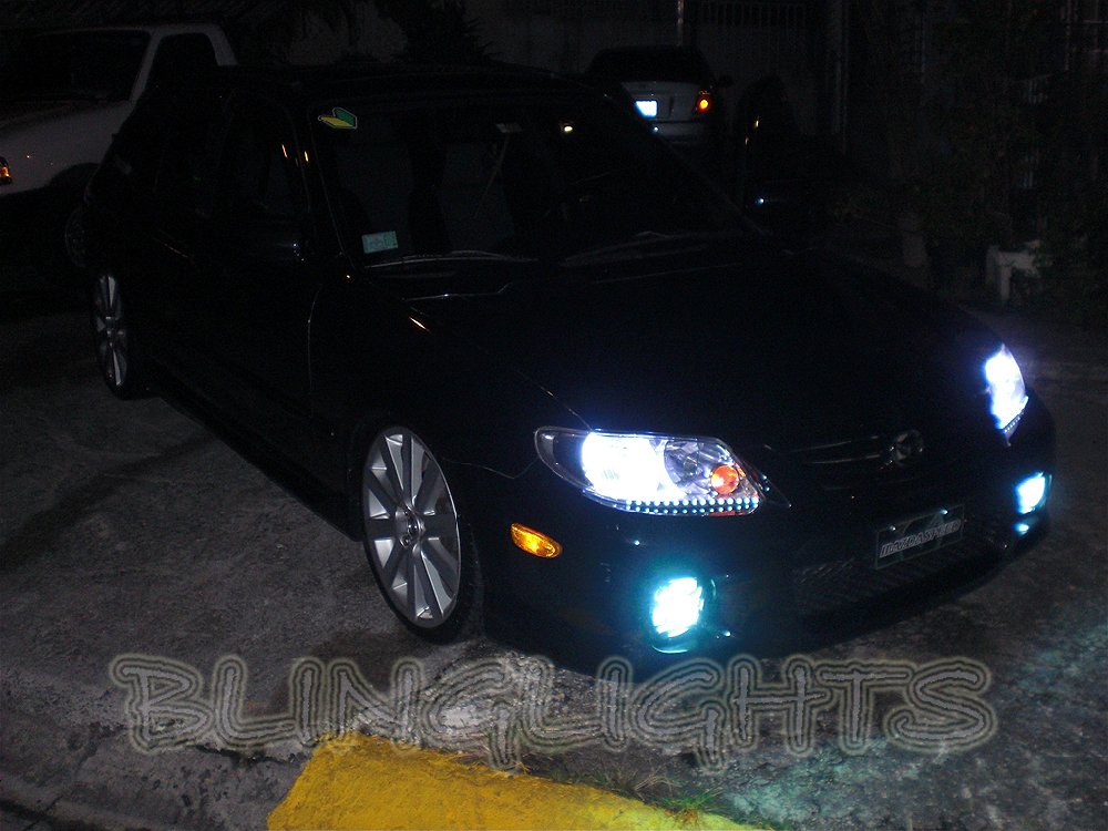 Mazda Protege 5 Fog Lamp Driving Light Kit MP3 Speed