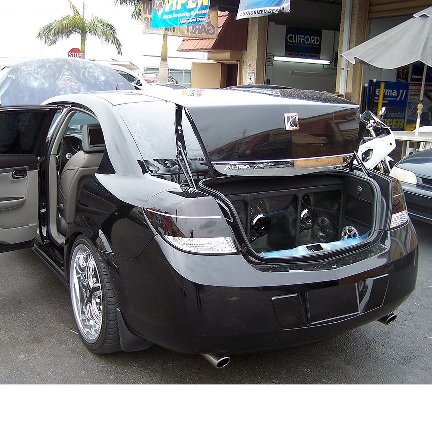 2007 2008 2009 Saturn Aura Tinted Smoked Taillamps Taillights Protection Overlays