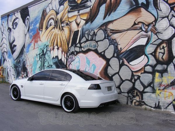 Holden Calais Tint Smoke Overlays for Taillamps Taillights Tail Lamps Tinted Lights Protection Film