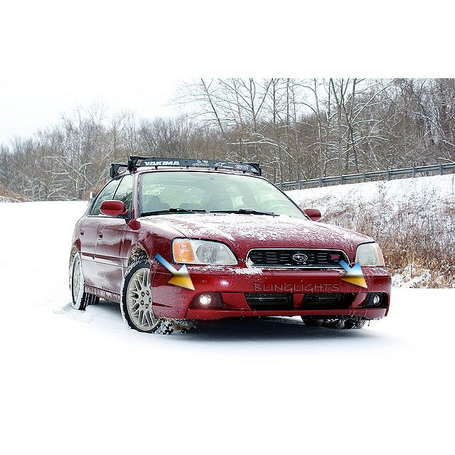 1999 2000 2001 2002 2003 Subaru Legacy Xenon Foglamps Foglights Driving Fog Lamps BE BH Lights Kit