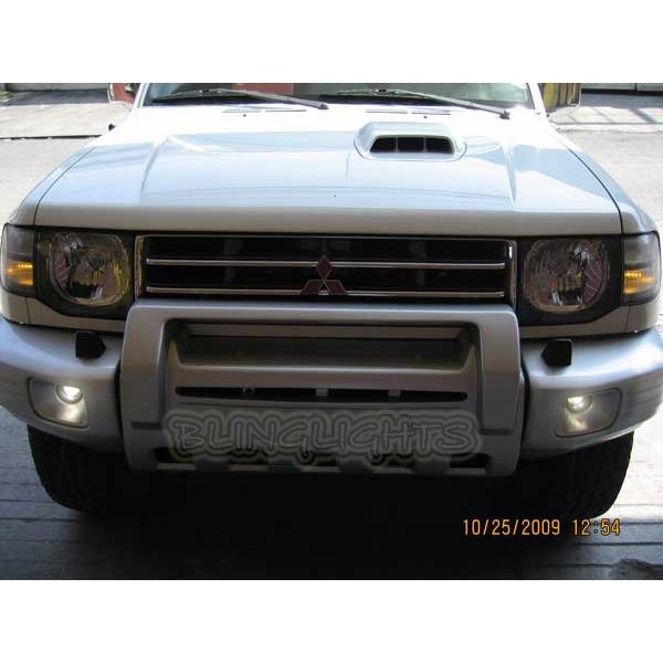 1997 1998 1999 2000 2001 Mitsubishi Pajero Xenon Fog Lamps Driving Lights Foglamps Foglights Kit