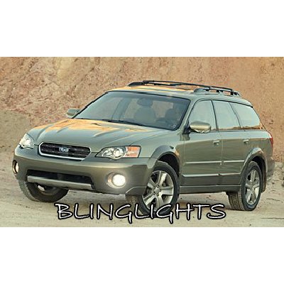 2005 2006 2007 2008 2009 Subaru Outback Halo Foglamps Angel Eye Fog Lamps Driving Lights Kit