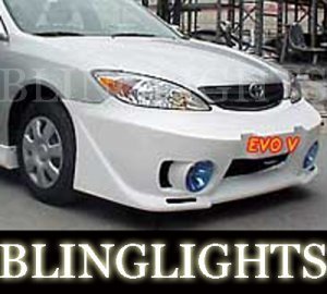 2002 2003 2004 2005 2006 Toyota Camry Junbug Body Kit Fog Lamps Bumper Foglamps Driving Lights