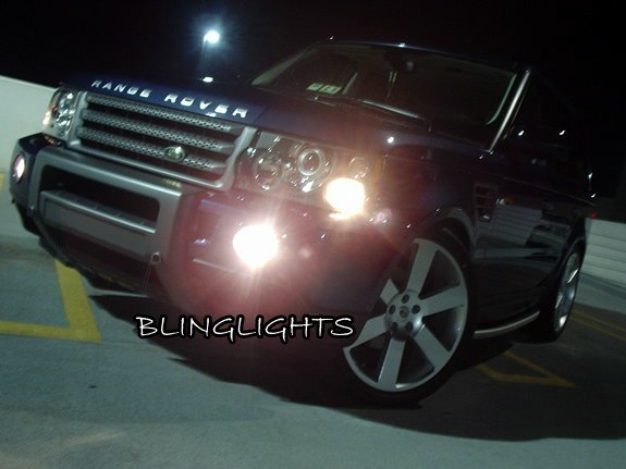 2006 2007 2008 2009 Range Rover Sport HSE Supercharged Xenon Fog Lamps Driving Lights Foglamps Kit