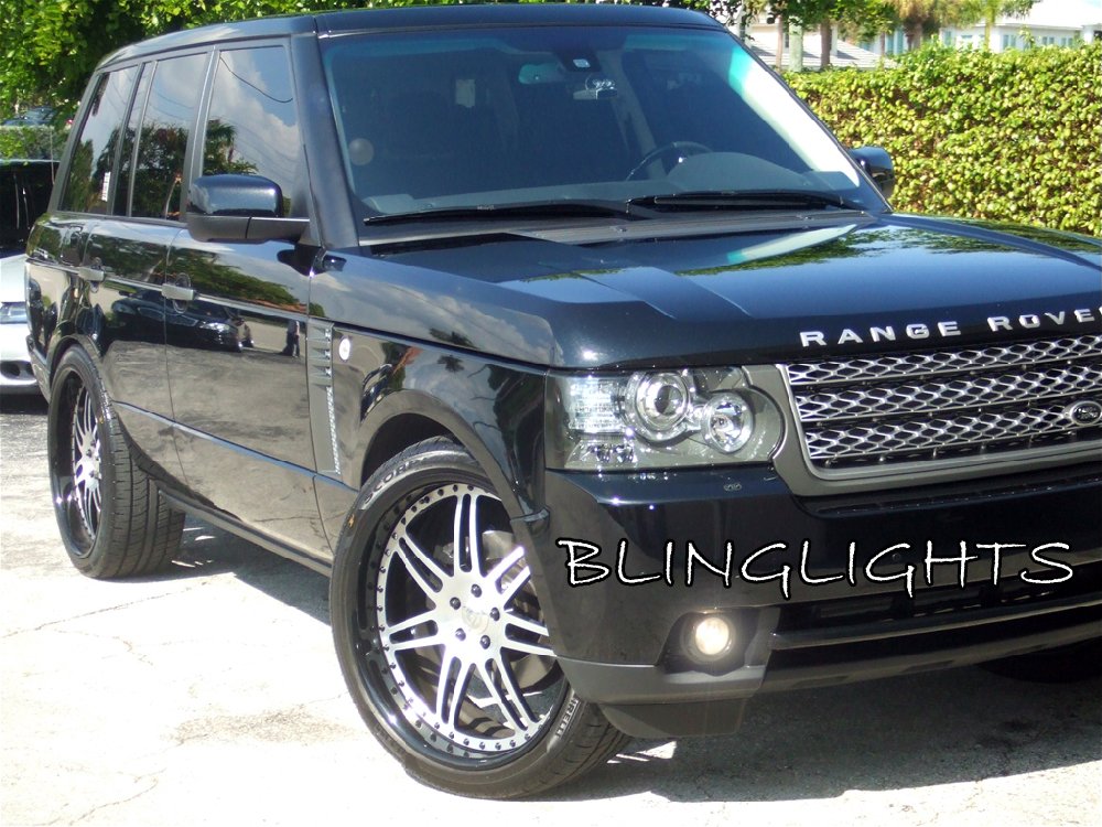 2010 2011 2012 Range Rover L322 HSE Supercharged Xenon Fog Lamps Driving Lights Foglamps Kit