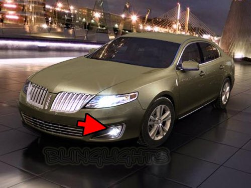 2009 2010 2011 2012 Lincoln MKS Fog Lamp Driving Light Kit