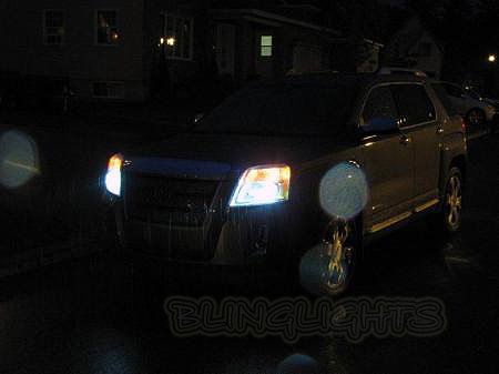 GMC Terrain Super White Bright Head Lamp Replacement Light Bulbs Upgrade