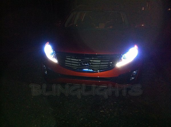 Kia Sportage Bright White Replacement Light Bulbs for Headlamps Headlights Head Lamps Lights