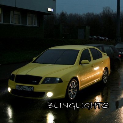 2005 2006 2007 2008 Skoda Octavia RS Fog Lamp Driving Light Kit Å koda Xenon