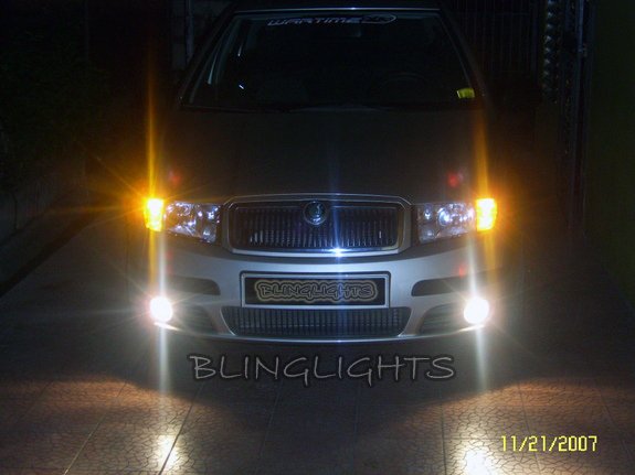 Skoda Fabia Mk1 Fog Lamp Driving Light Kit Å koda 1999 2000 2001 2002 2003 2004 2005 2006 2007