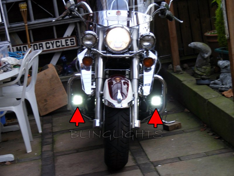 Yamaha Stryker LED Driving Lights Fog Lamps Drivinglights Foglamps Foglights Kit
