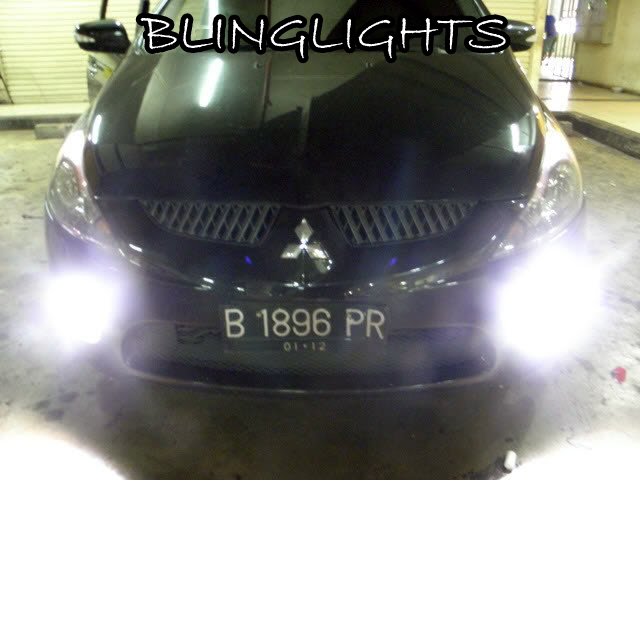 2003-2011 Mitsubishi Grandis Halo Foglamps Angel Foglights Fog Lamps Driving Lights Kit