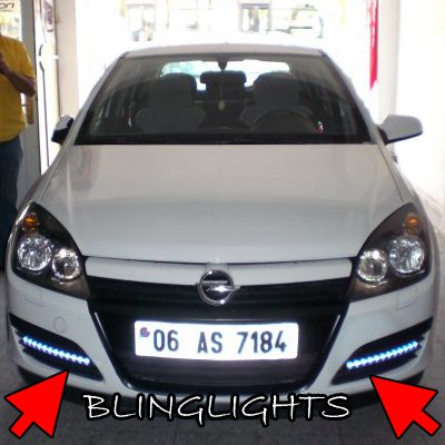 Holden Astra LED DRL Day Time Running Light Strips Kit