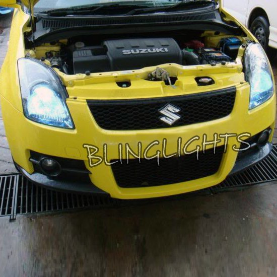 Suzuki Swift Bright White Replacement Light Bulbs for Headlamps Headlights Head Lamps Lights