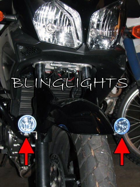 Suzuki V-Strom VStrom DL1000 KLV1000 Xenon Driving Lights Fog Lamps Drivinglights Foglamps Kit