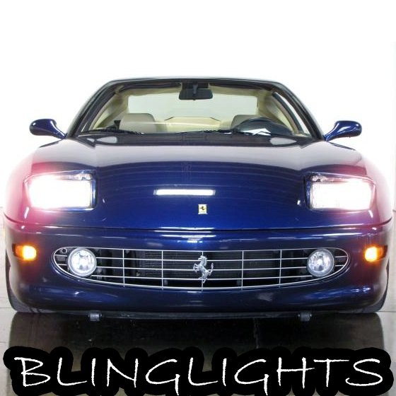 1998 1999 2000 2001 2002 2003 Ferarri 456 M GT GTA Bright White Light Bulbs for Headlamps Headlights