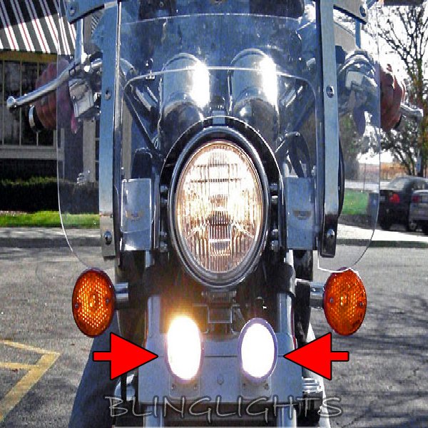 1983 1984 1985 1986 Honda Magna V65 VF1100C Xenon Driving Lights Fog Lamps Foglamps Foglights kit