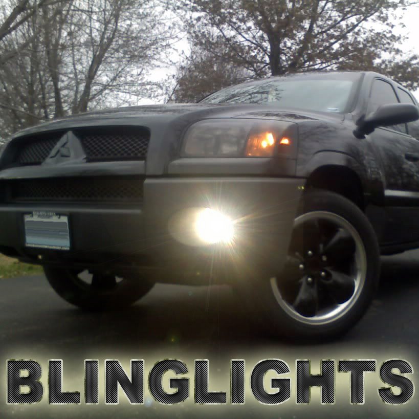 2006 2007 2008 2009 Mitsubishi Raider Halo Fog Lamps Angel Eye Light Kit