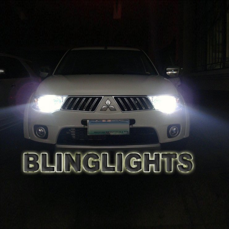 Mitsubishi Montero Sport Bright White Light Bulbs for Headlamps Headlights Head Lamps Lights