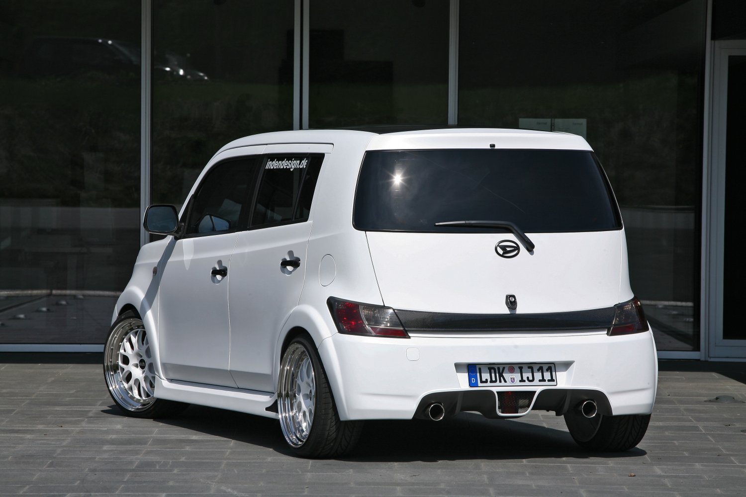 Daihatsu Materia Tinted Smoked Taillamps Taillights Tail Lamps Lights Protection Overlays Film
