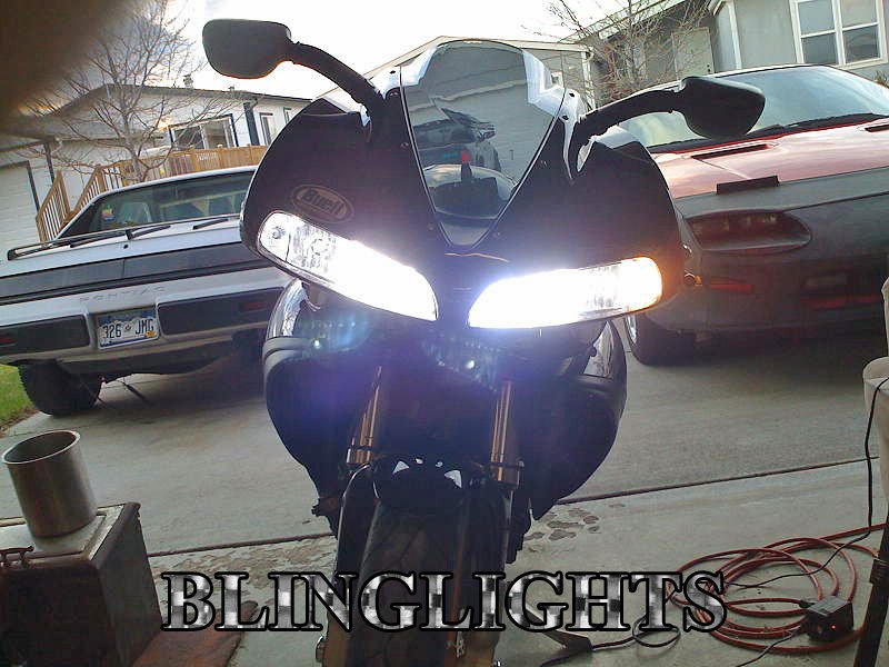 Buell 1125R Xenon 55 Watt HID Conversion Kit for Headlamps Headlights Head Lamps Lights Upgrade