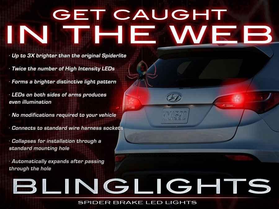 Hyundai Santa Fe LED Spider Light Bulbs for Tail Lamps (all years)