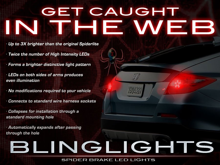 Honda Crosstour Custom LED Taillamp Taillight Bulbs Set