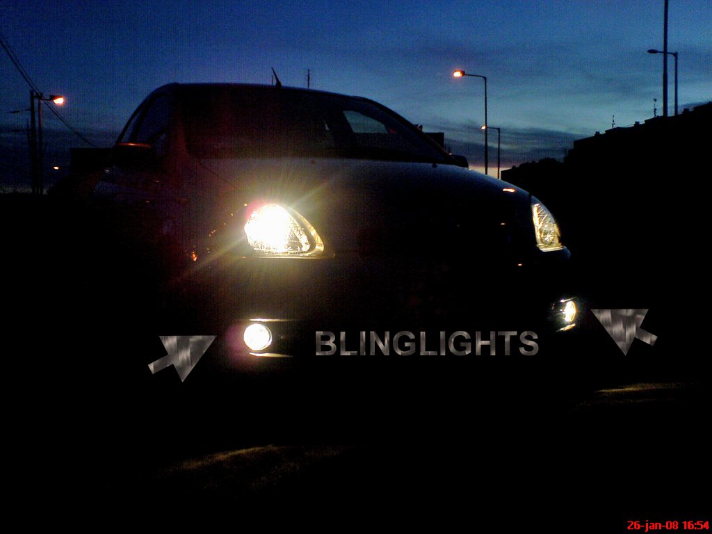 Toyota Yaris Verso Xenon Fog Lamps Driving Lights Kit 2000 2001 2002 2003 2004